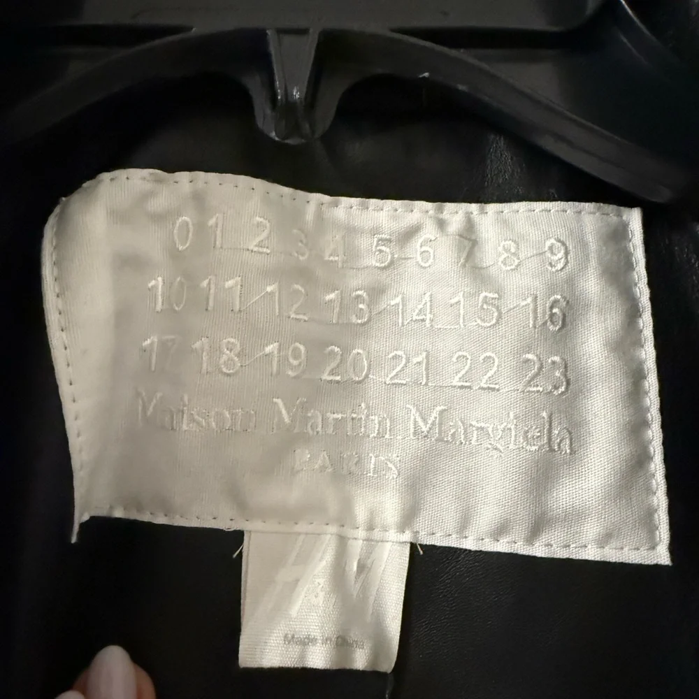 Maison Martin Margiela Black Leather Jacket - Picture 3 of 10
